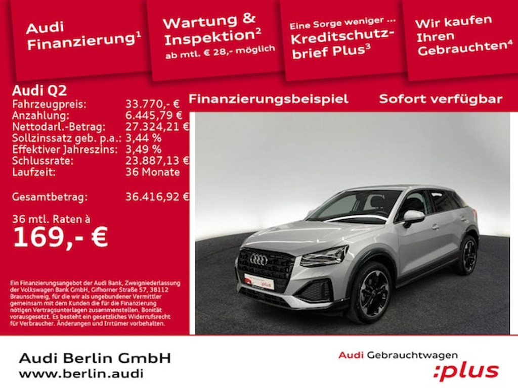 Audi Q2 2025 Benzine