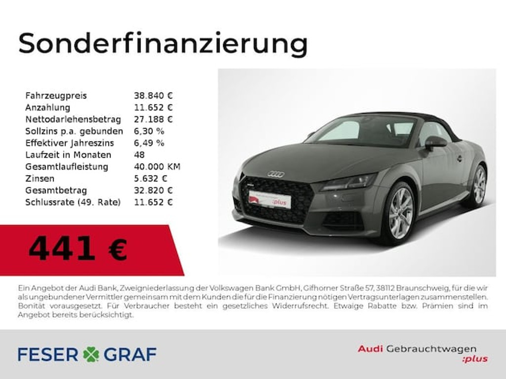 Audi TT 2022 Benzine