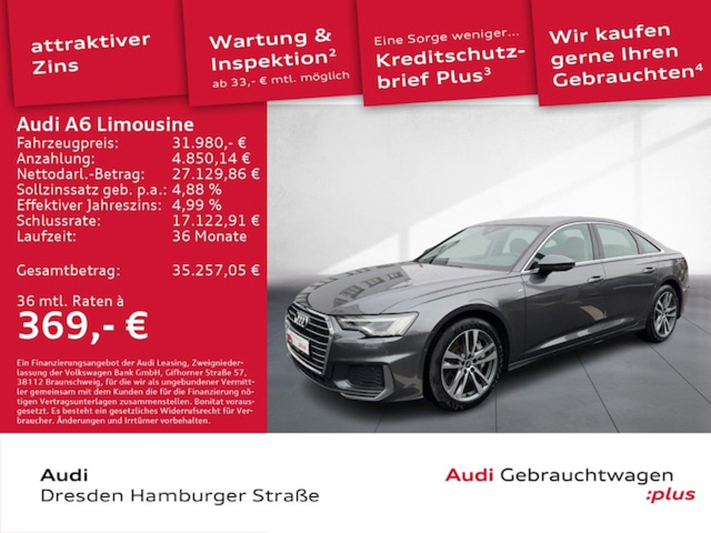 Audi A6 2021 Hybride Benzine