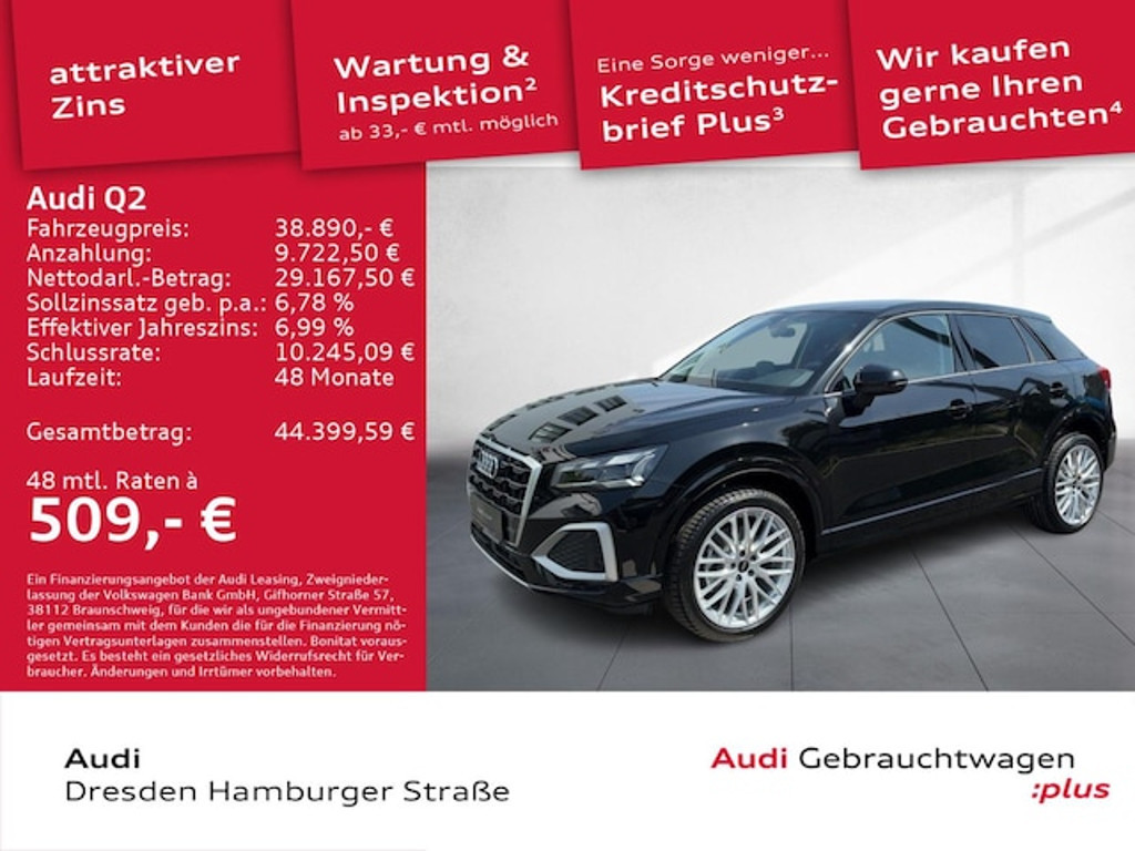 Audi Q2 2025 Benzine