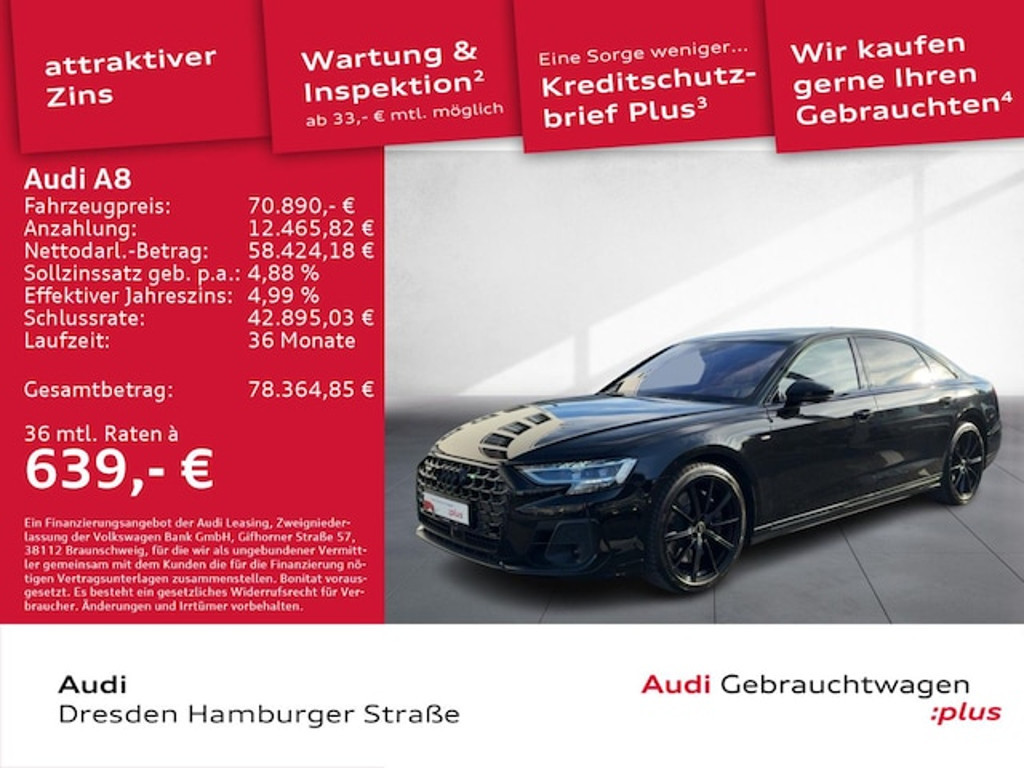 Audi A8 2022 Benzine