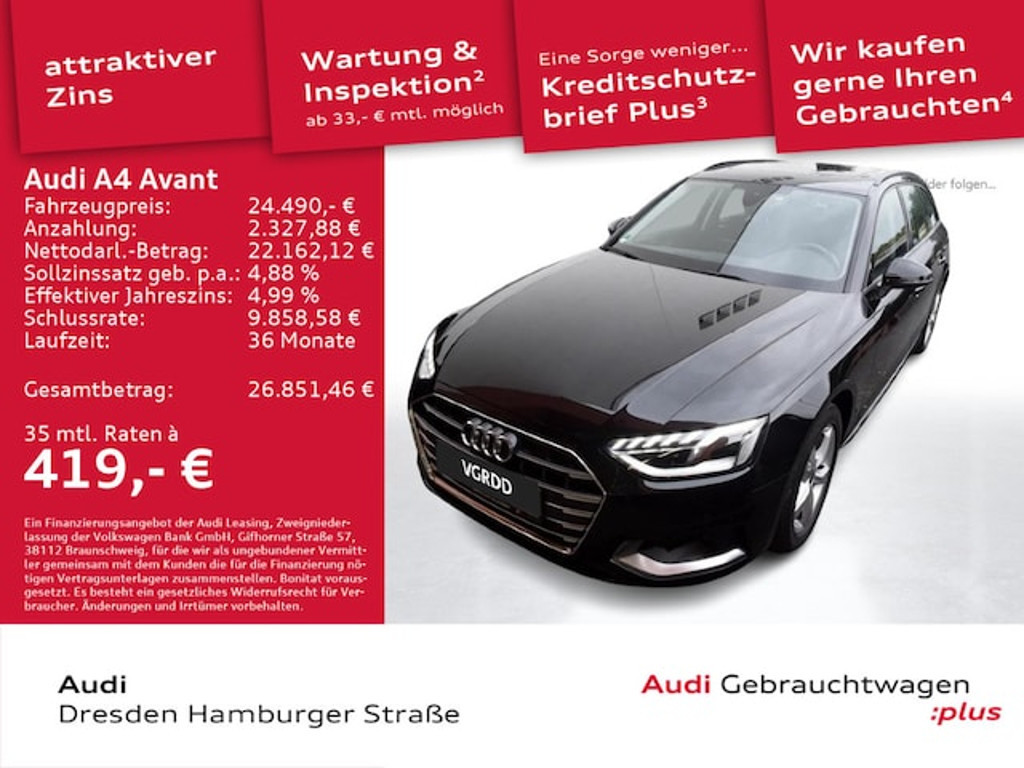 Audi A4 2021 Benzine