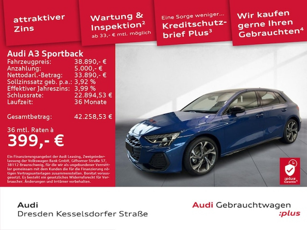 Audi A3 2024 Benzine