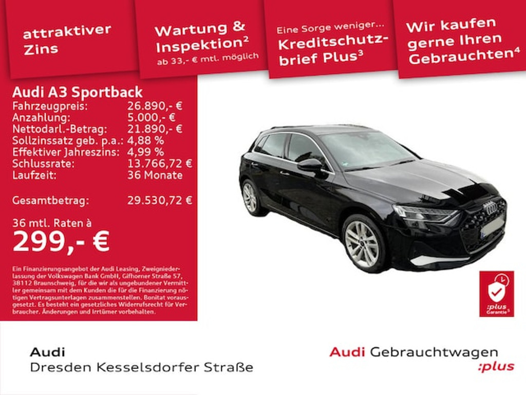 Audi A3 2024 Benzine
