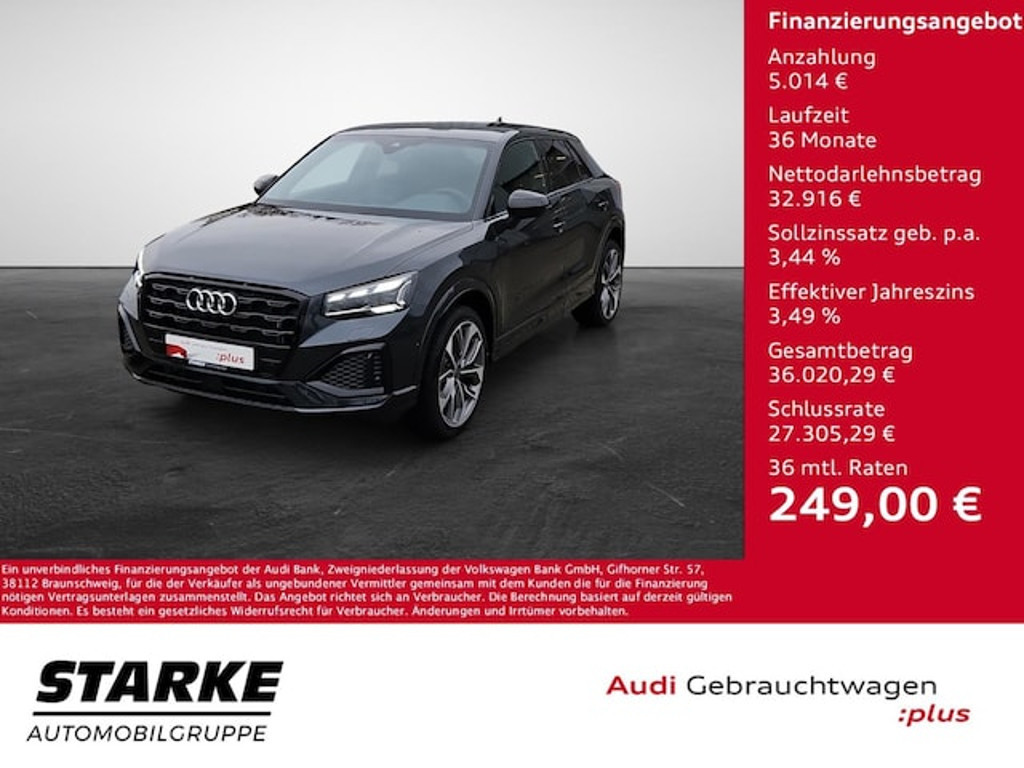 Audi Q2 2025 Benzine
