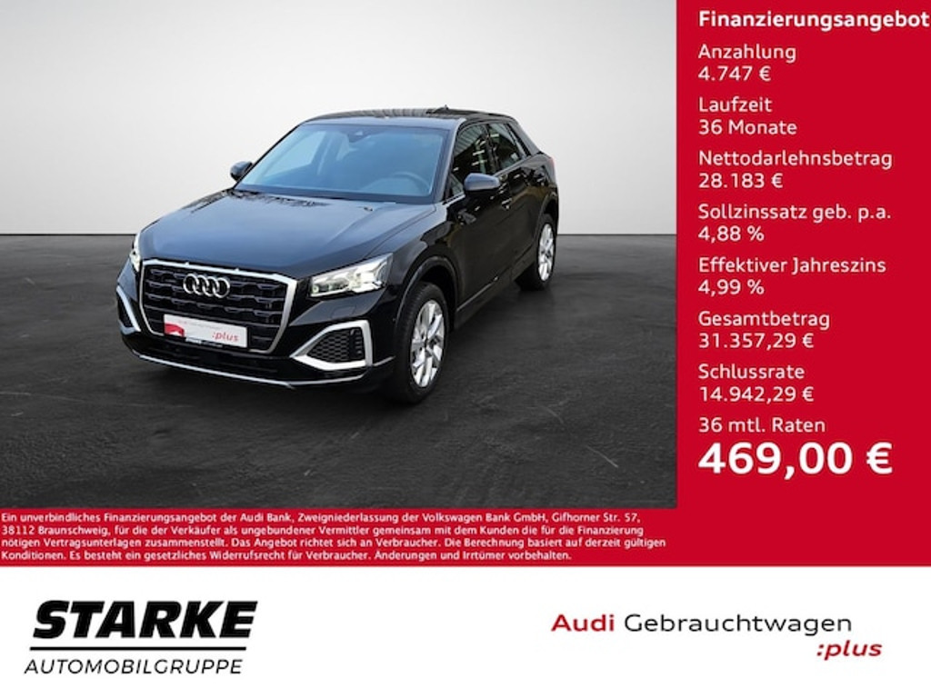 Audi Q2 2022 Benzine