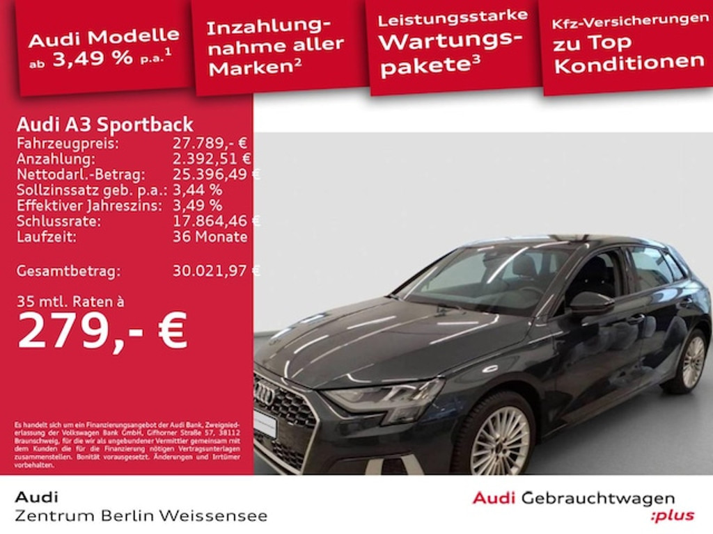 Audi A3 2024 Benzine
