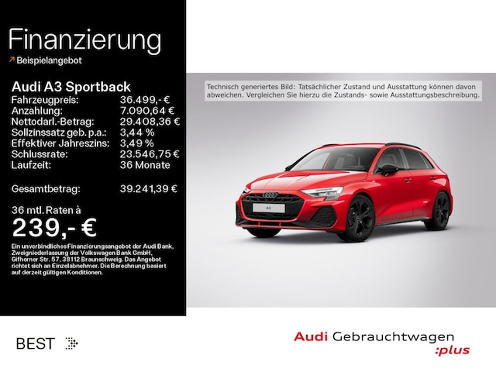 Audi A3 2025 Benzine