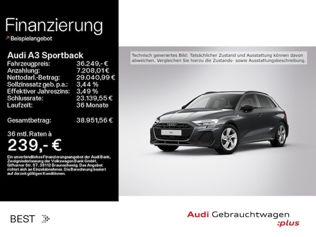 Audi A3 2025 Benzine