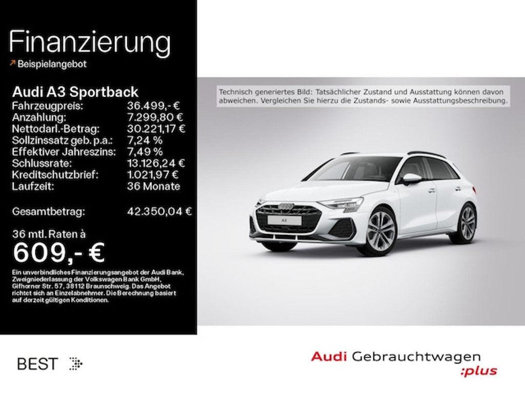 Audi A3 2025 Benzine