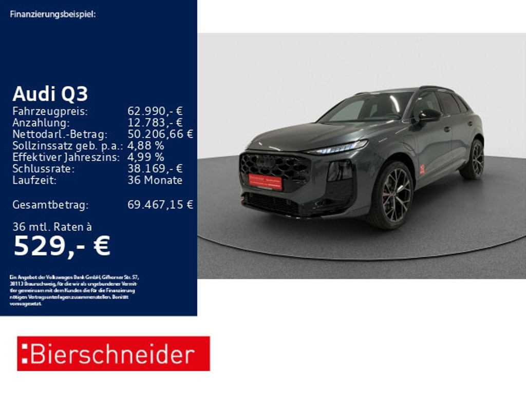 Audi Q3 2025 Hybride Benzine