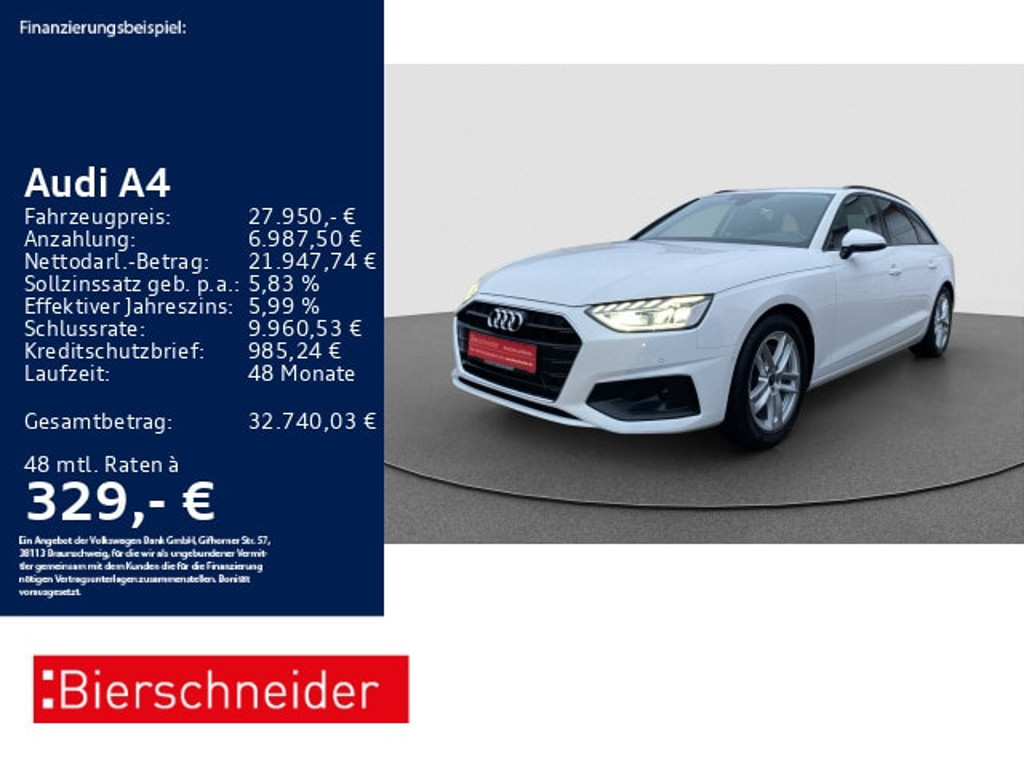 Audi A4 2022 Benzine