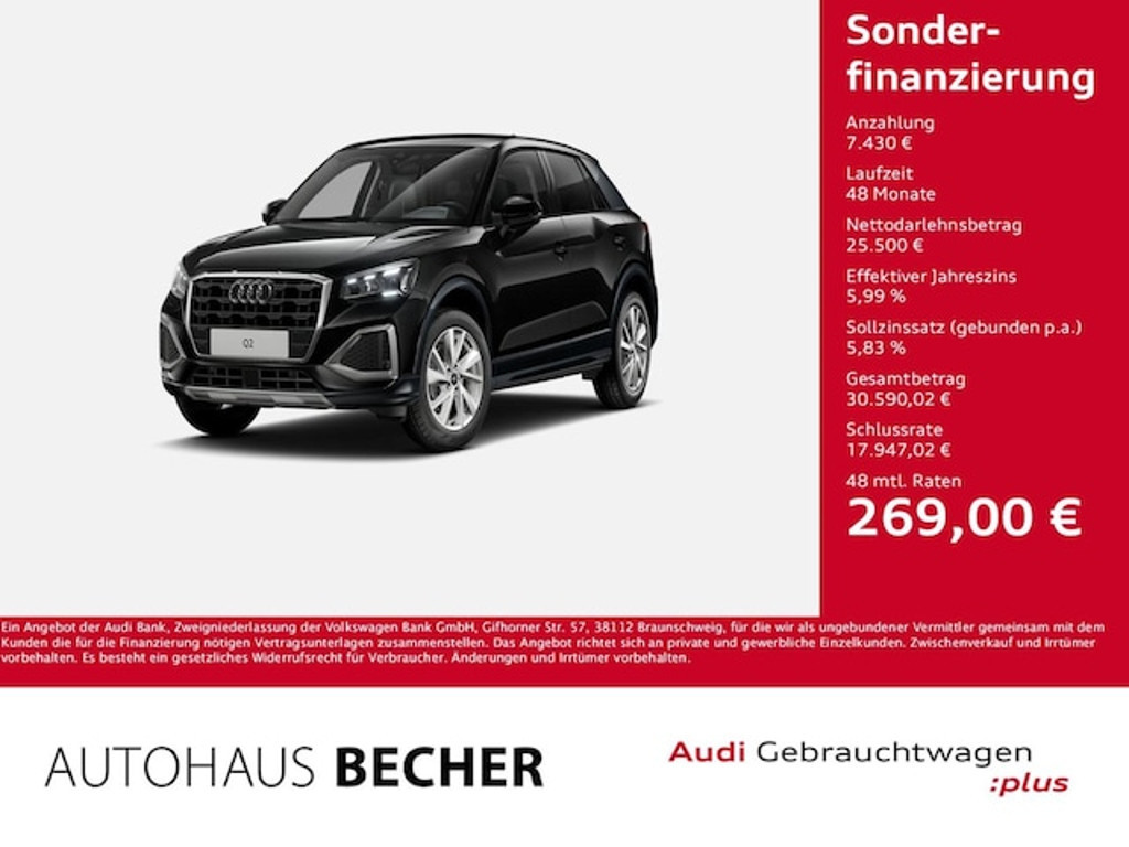 Audi Q2 2024 Benzine