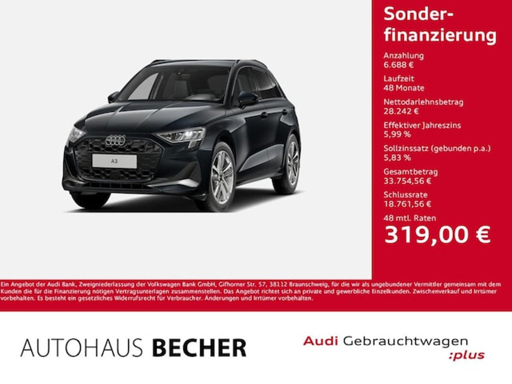 Audi A3 2024 Benzine