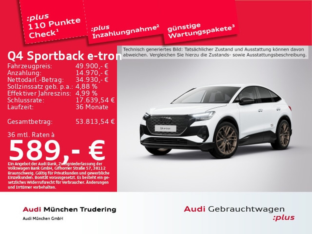 Audi Q4 e-tron 2024 Elektrisch