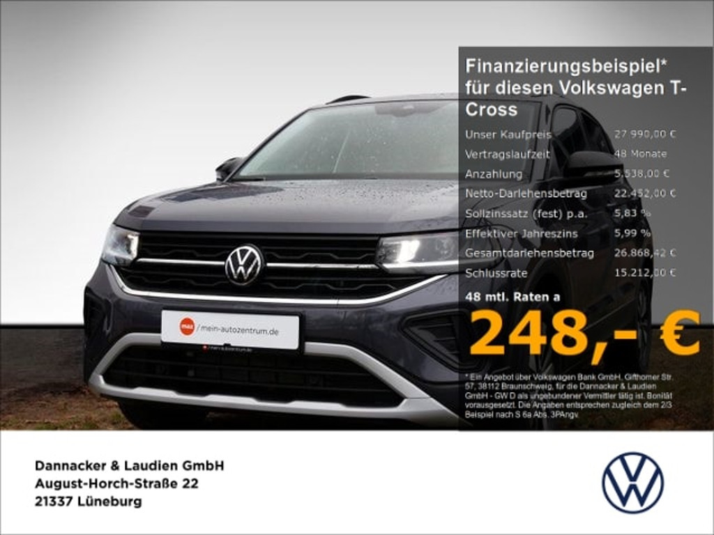 Volkswagen T-Cross 2025 Benzine