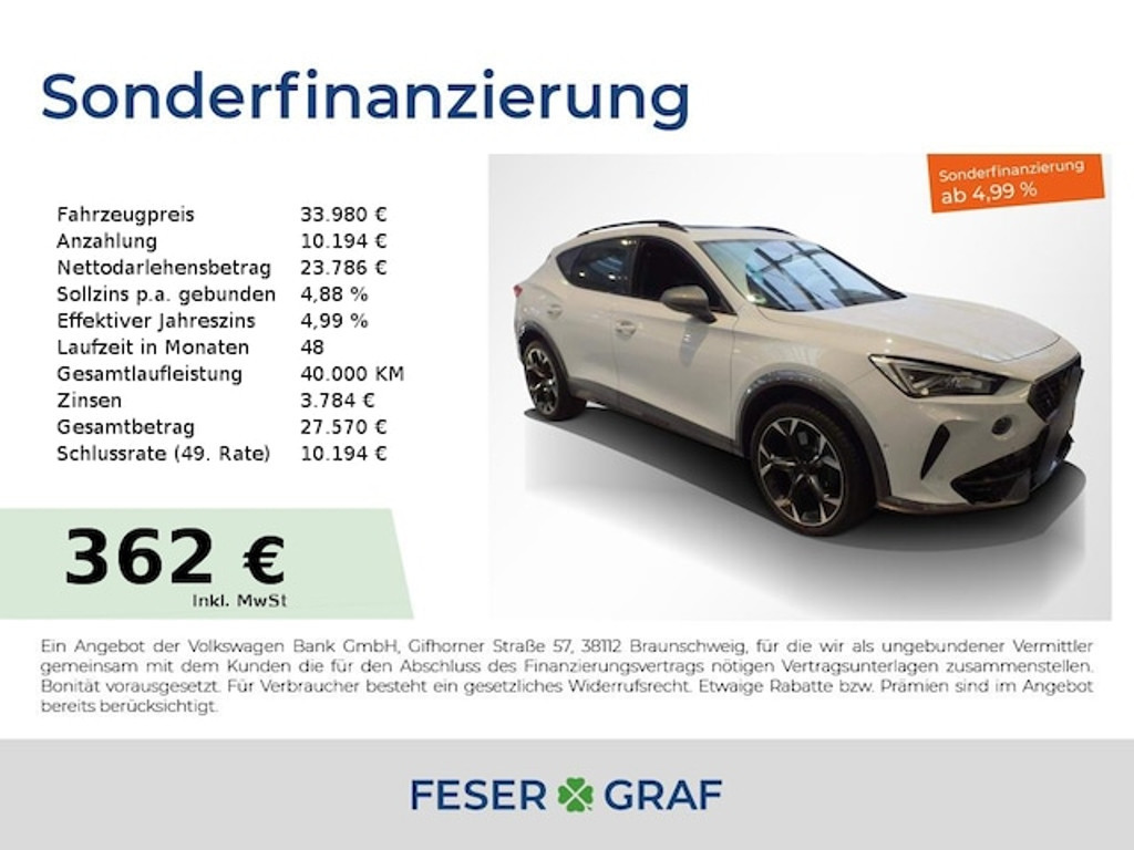 Cupra Formentor 2023 Benzine