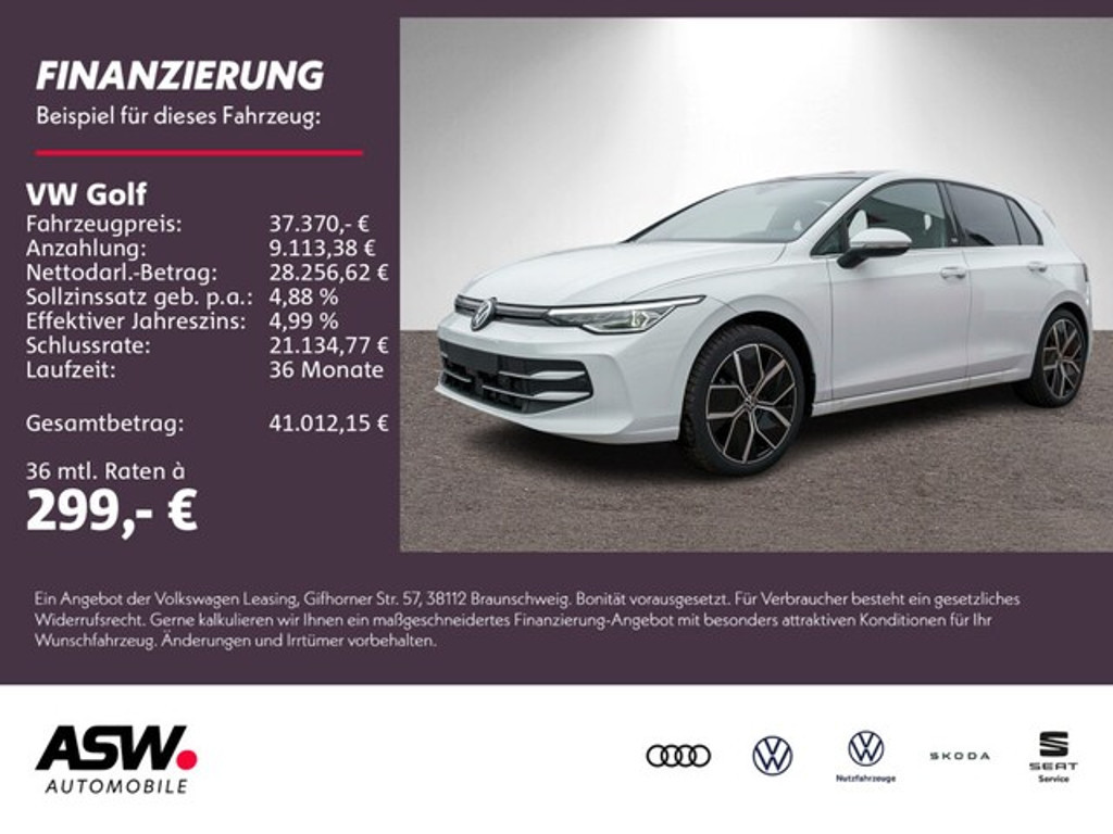 Volkswagen Golf 2025 Benzine