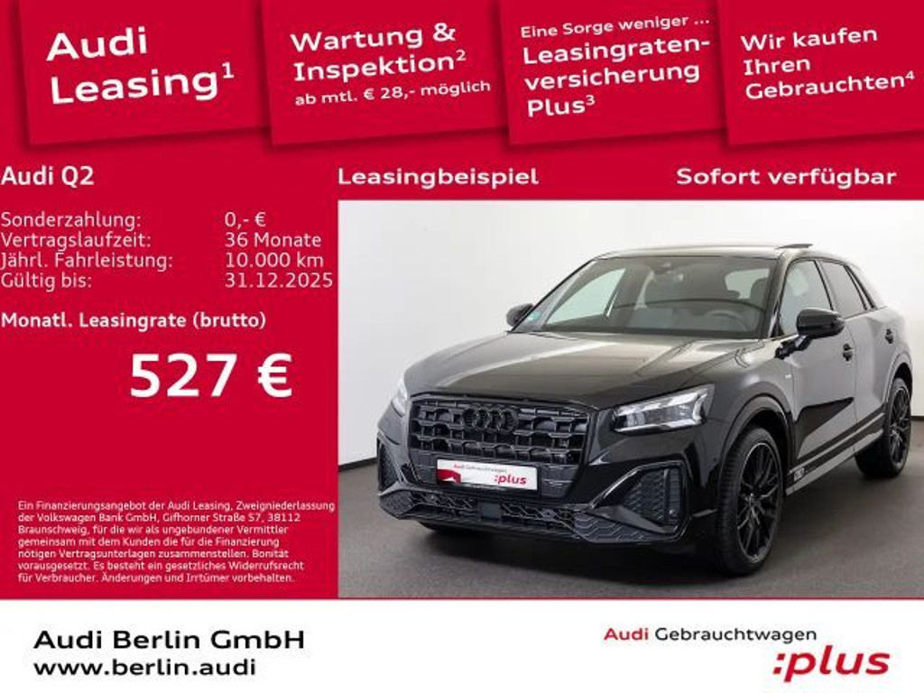 Audi Q2 2025 Benzine