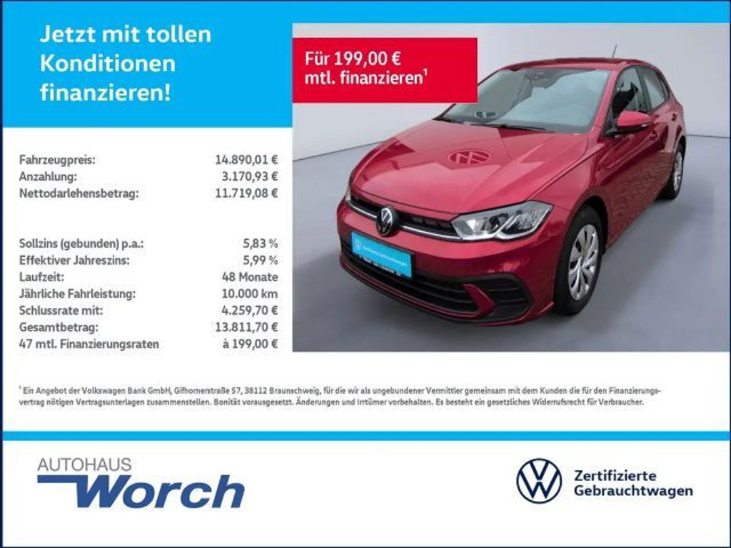 Volkswagen Polo 2022 Benzine