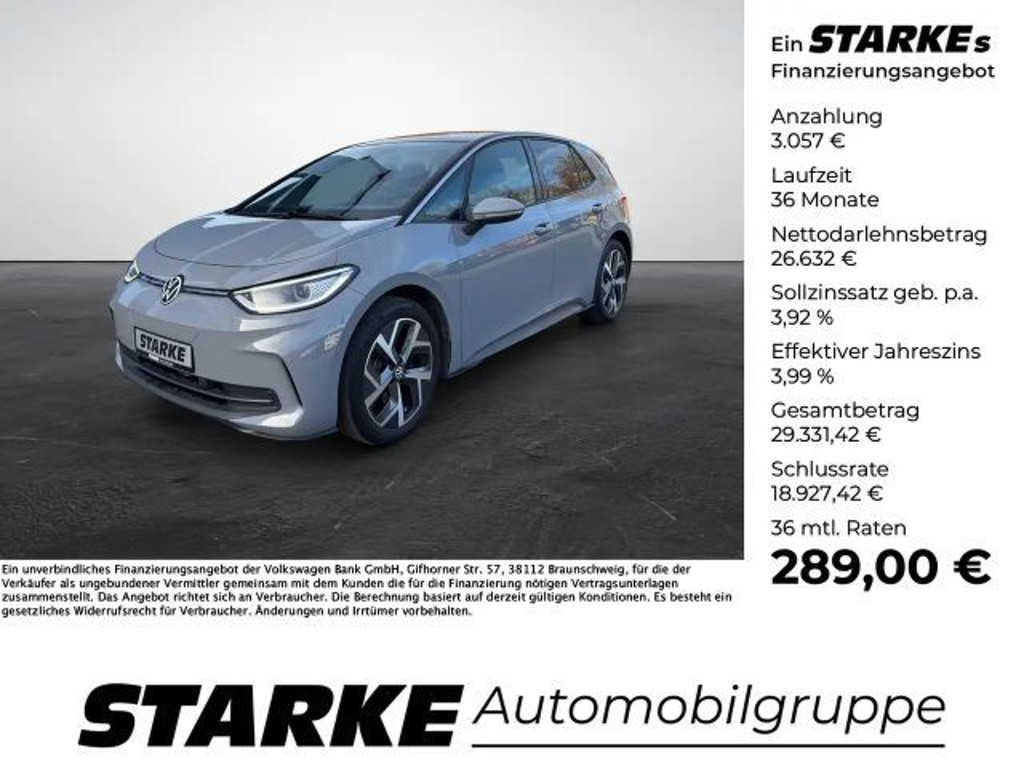 Volkswagen ID.3 2023 Elektrisch