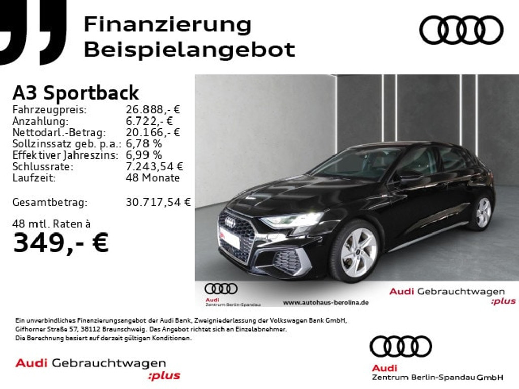 Audi A3 2023 Benzine