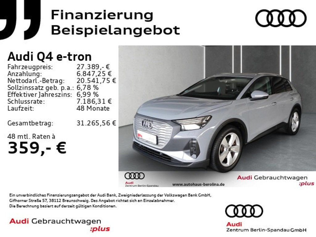 Audi Q4 e-tron