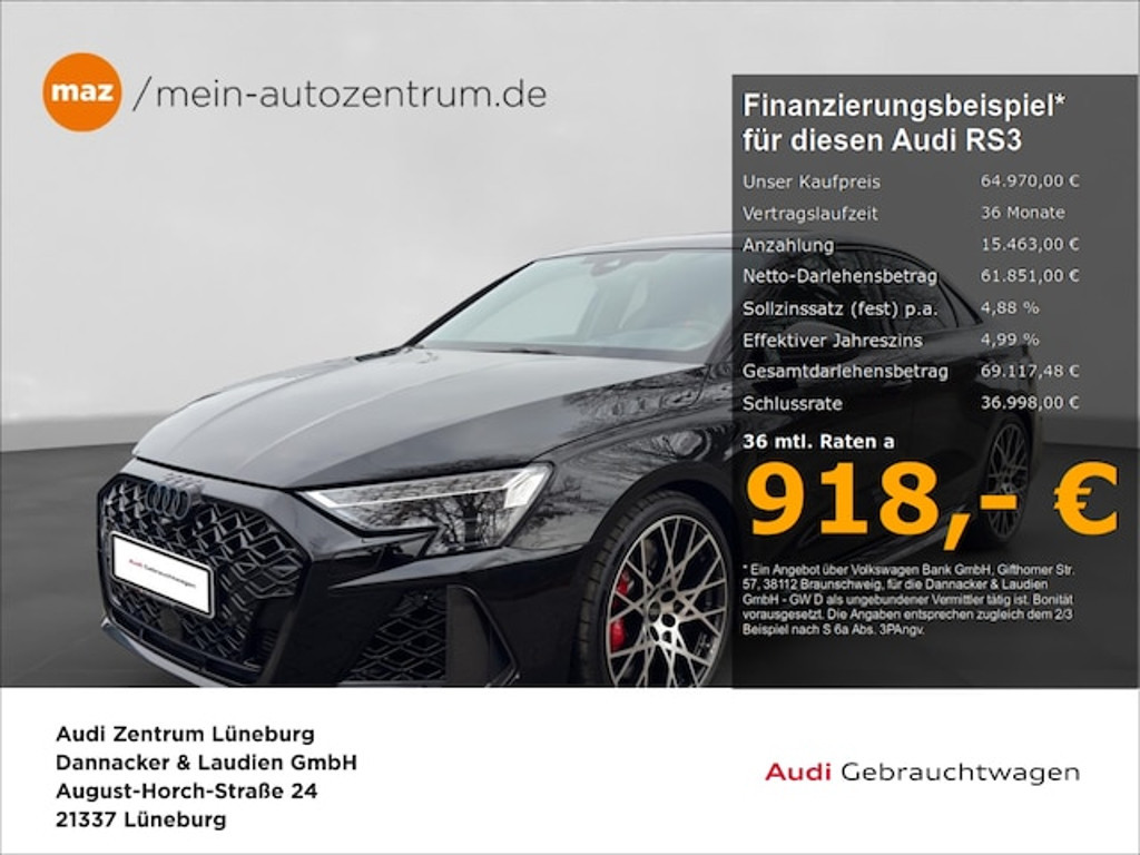 Audi RS3 2024 Benzine
