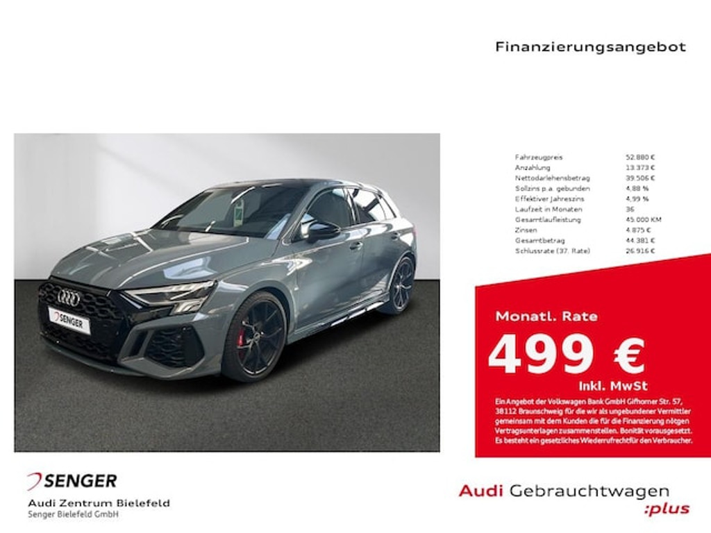 Audi RS3 2023 Benzine