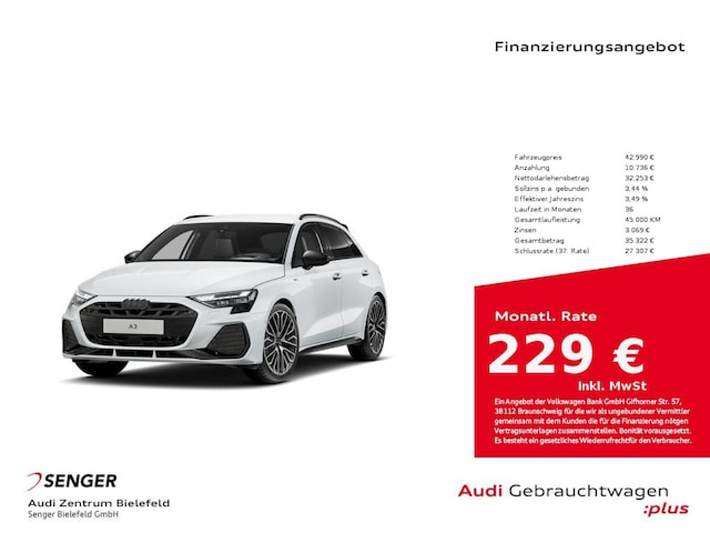 Audi A3 2024 Benzine