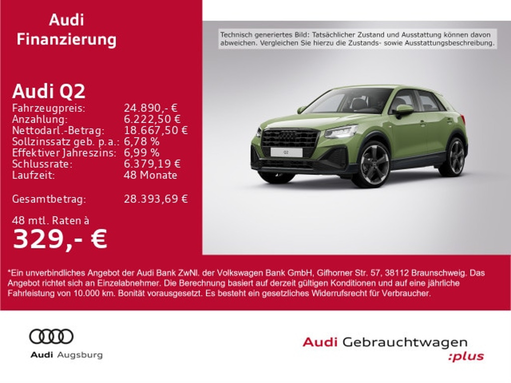 Audi Q2 2022 Benzine