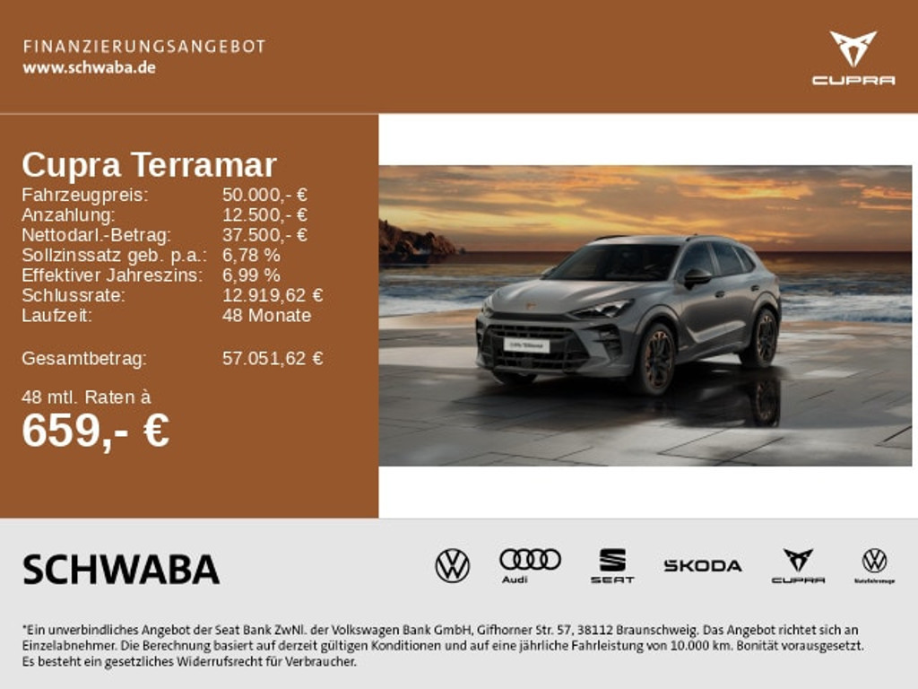 Cupra Terramar 2025 Benzine