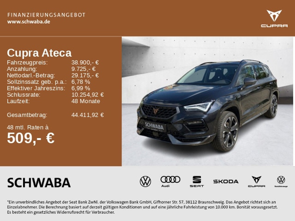 Cupra Ateca 2025 Benzine