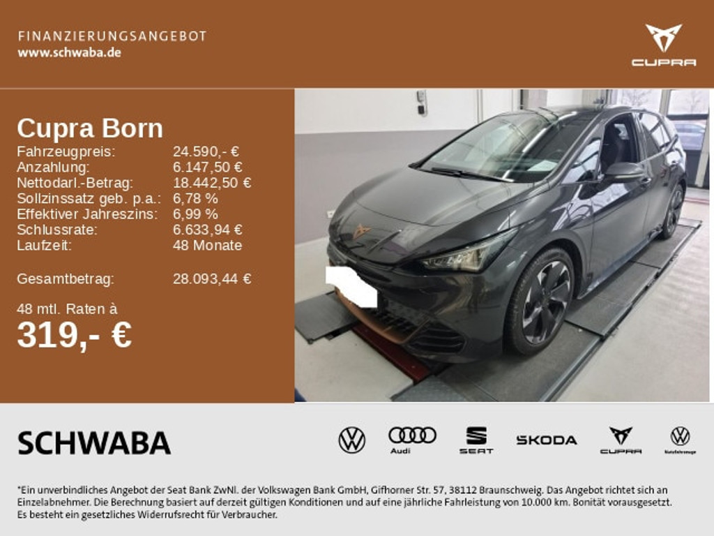 Cupra Born 2022 Elektrisch