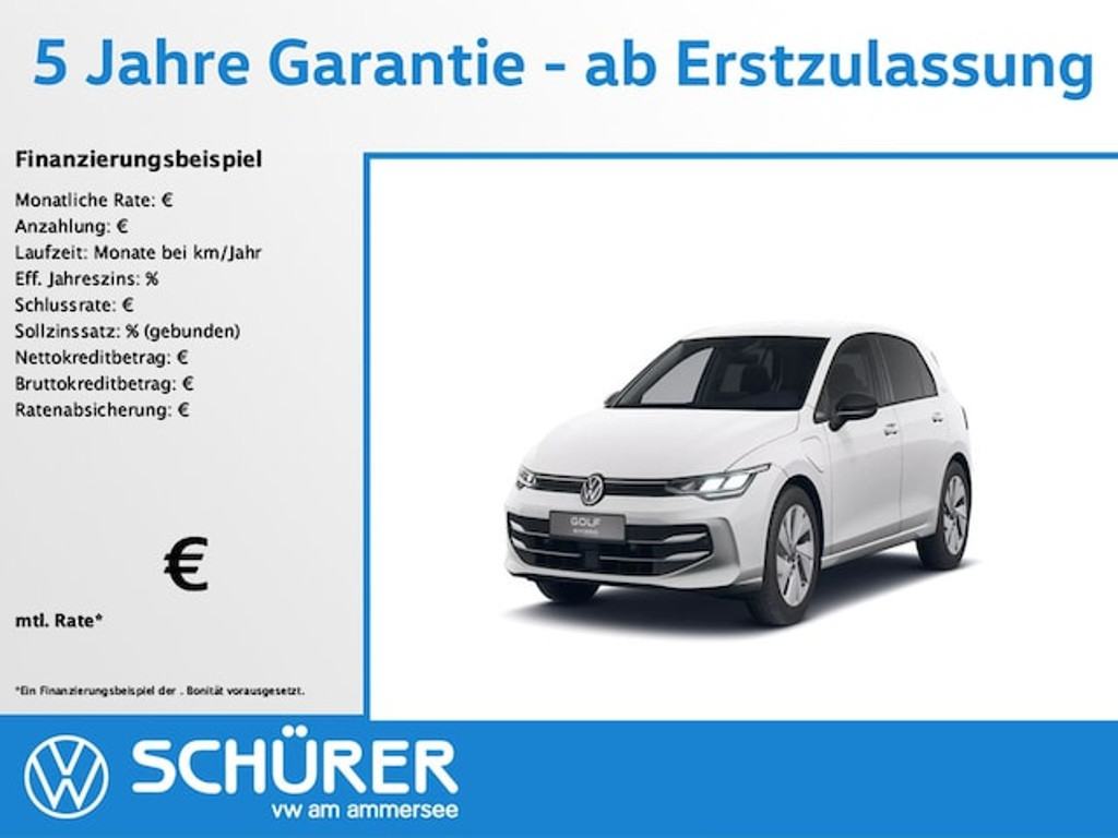 Volkswagen Golf 2025 Hybride Benzine