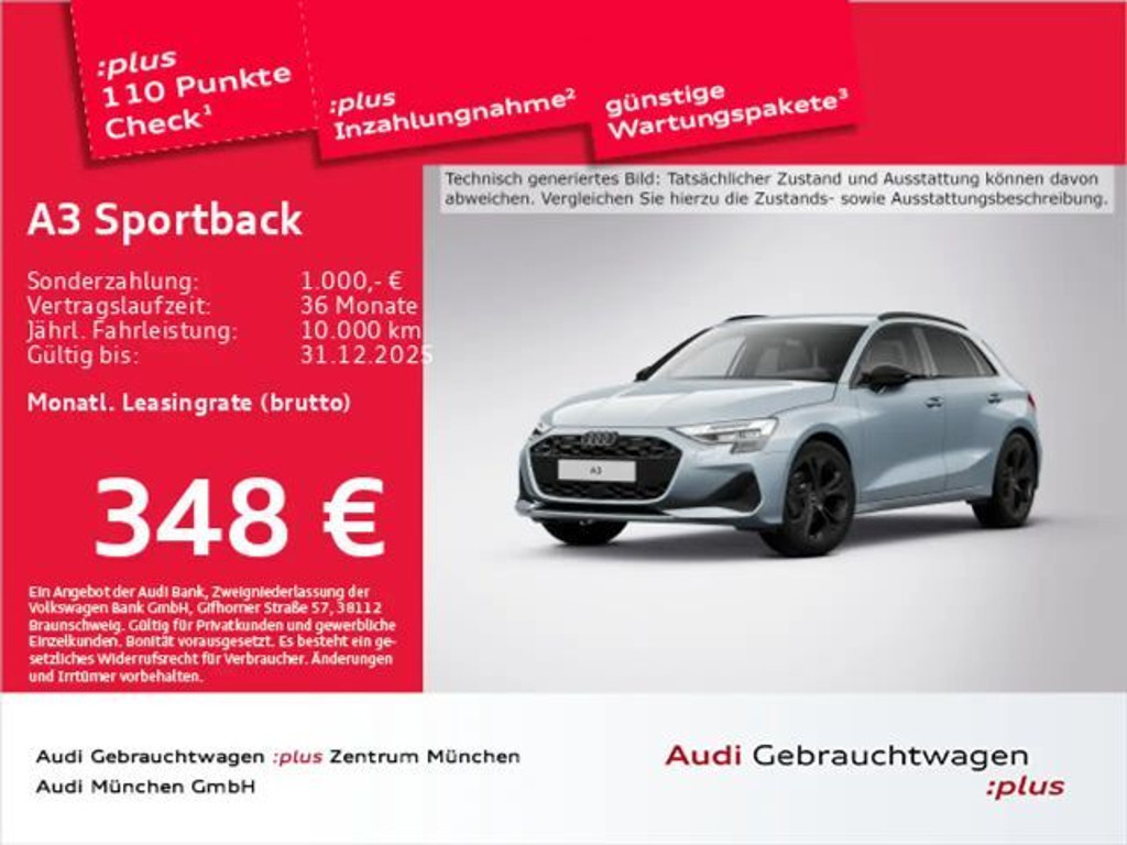 Audi A3 2025 Benzine