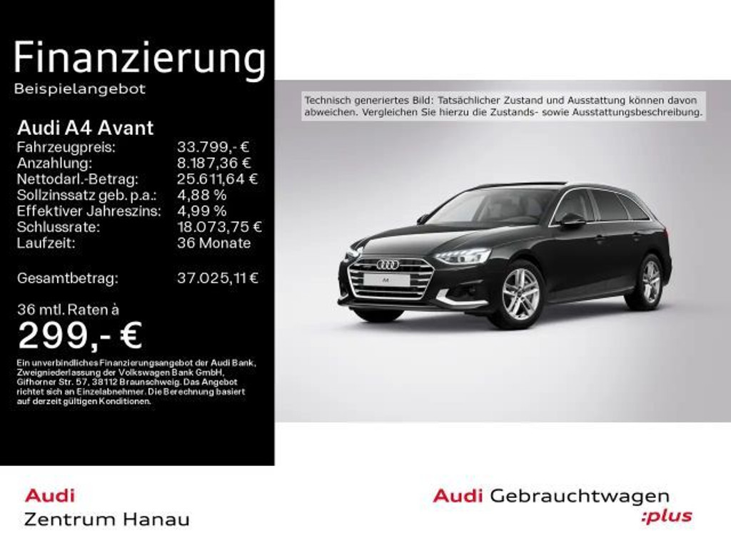 Audi A4 2022 Benzine