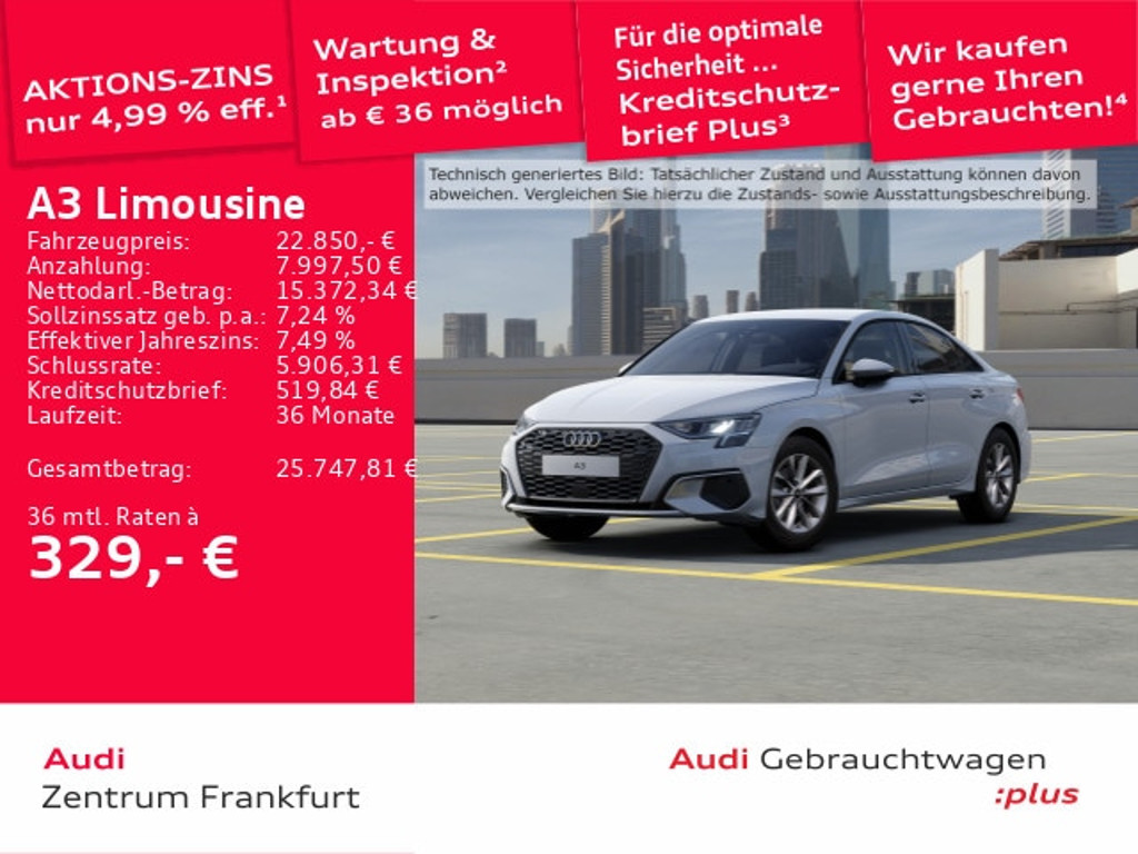 Audi A3 2023 Benzine
