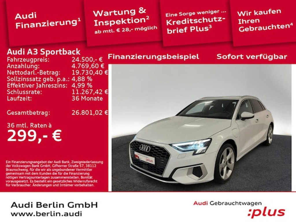 Audi A3 2021 Hybride Benzine