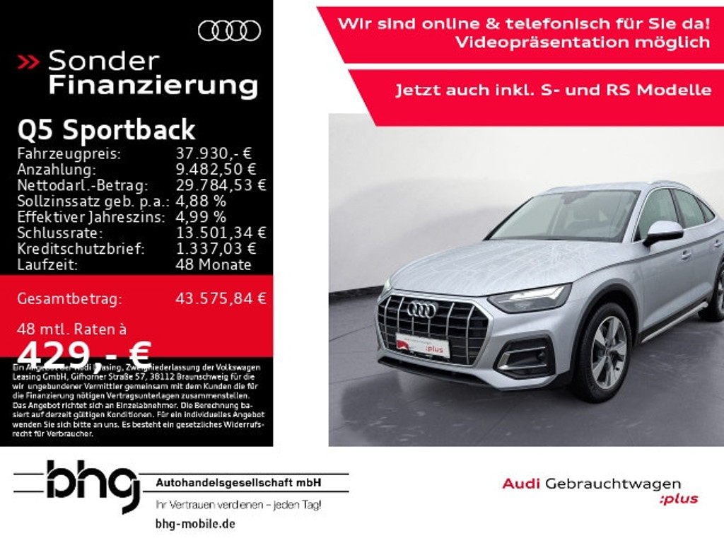 Audi Q5 2021 Hybride Benzine