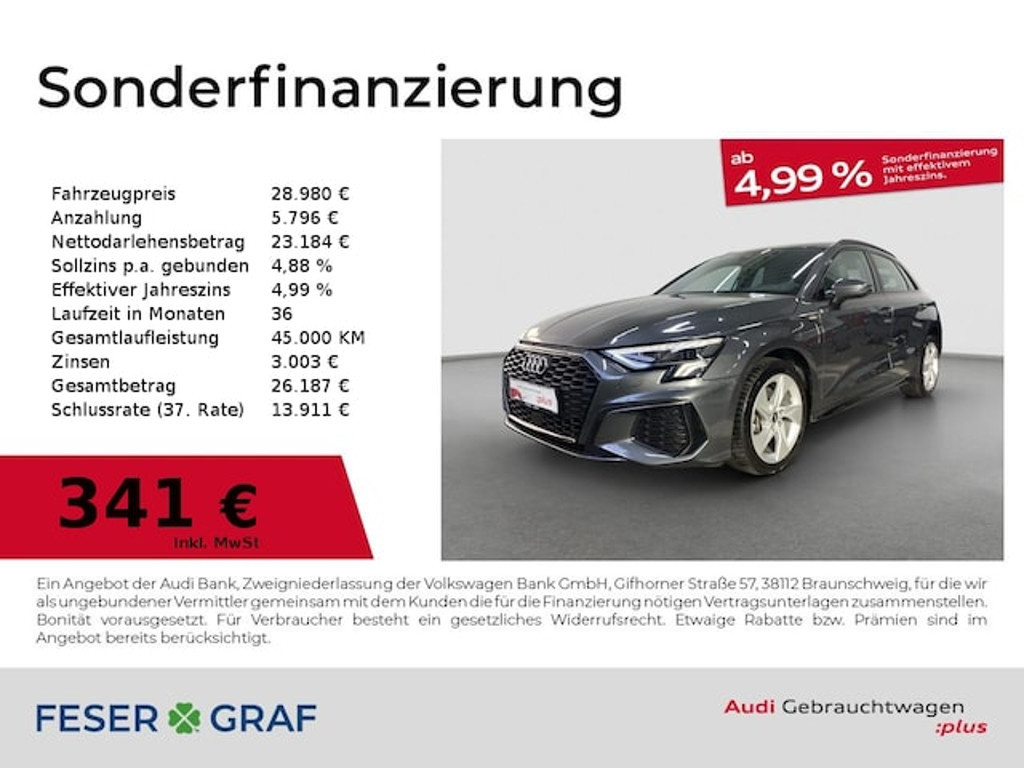 Audi A3 2022 Hybride Benzine