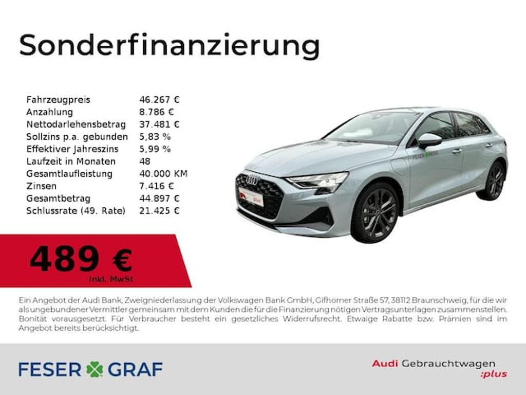 Audi A3 2025 Hybride Benzine