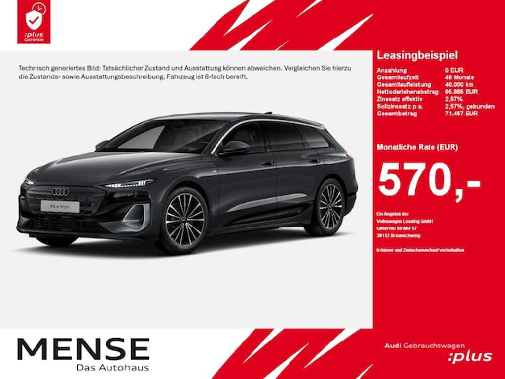 Audi A6 e-tron 2025 Elektrisch