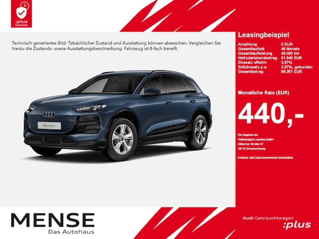 Audi Q6 e-tron 2025 Elektrisch