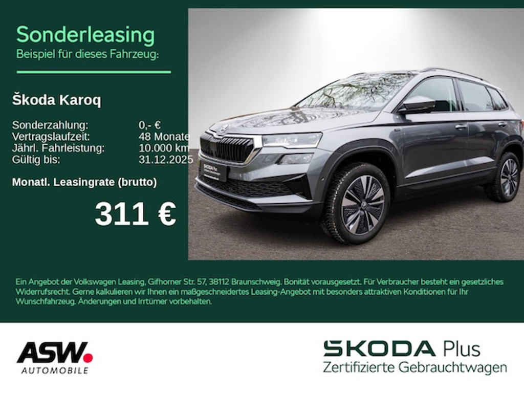 Skoda Karoq 2025 Benzine