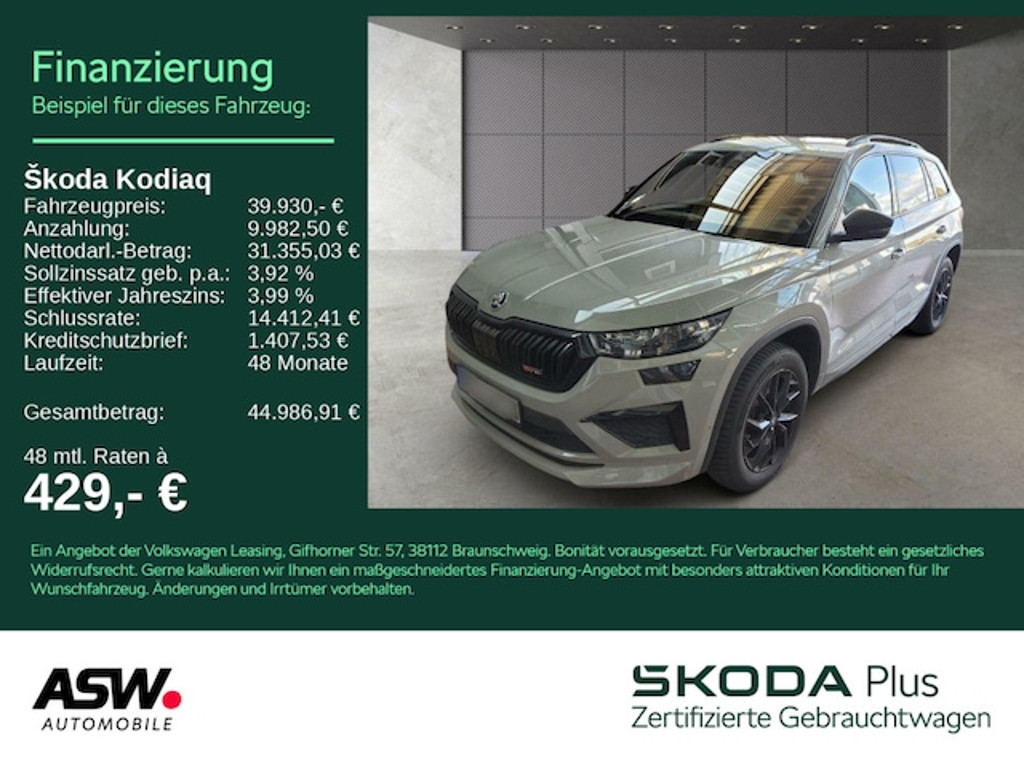 Skoda Kodiaq 2022 Benzine