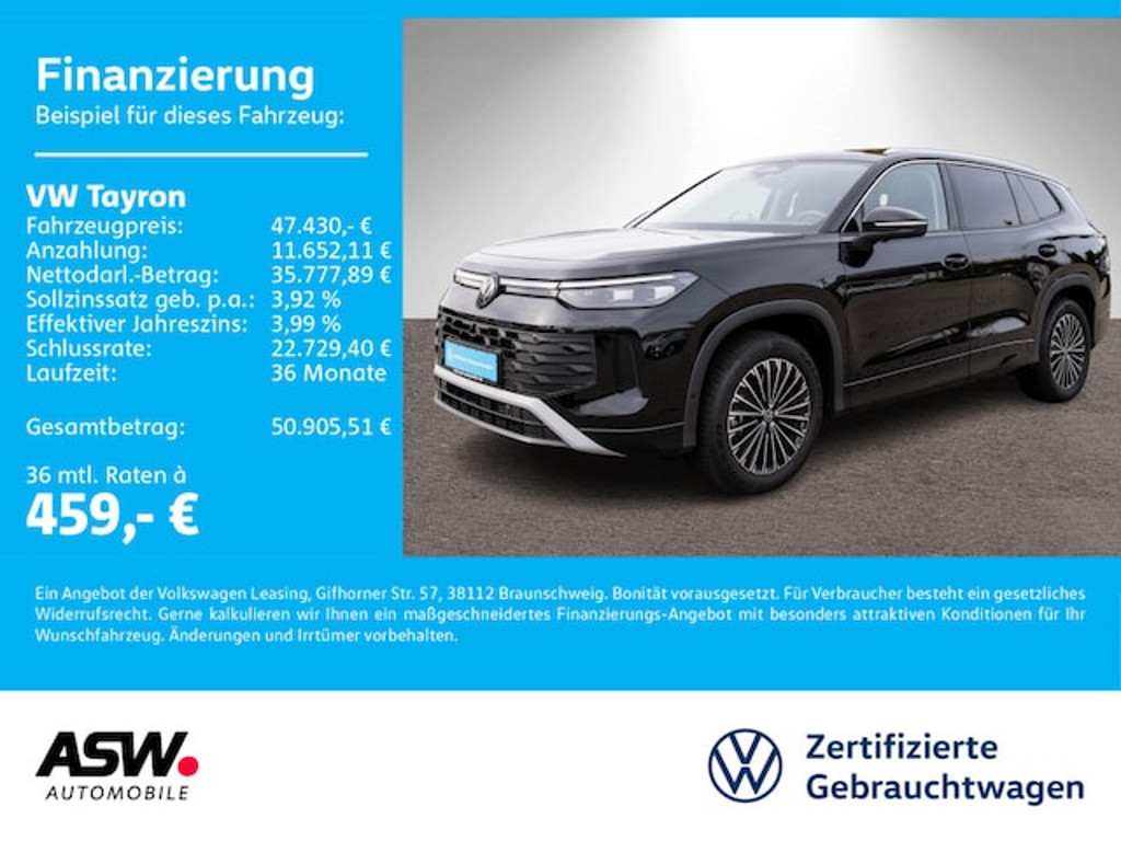 Volkswagen Tayron 2025 Benzine