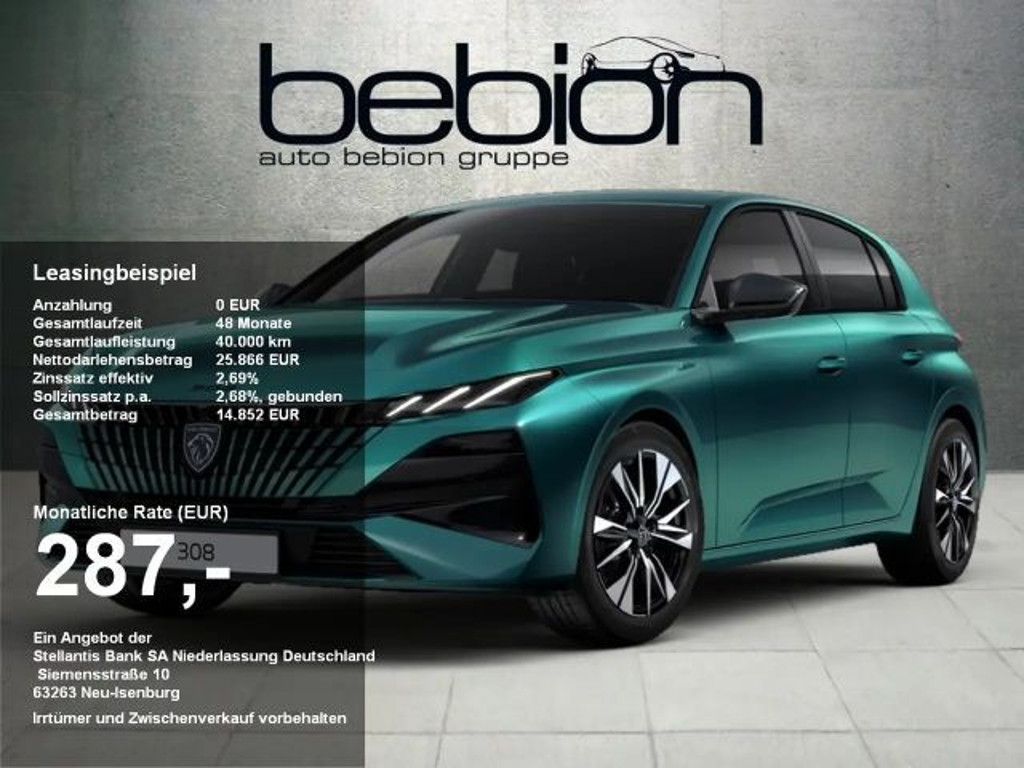 Peugeot 308 2025 Benzine