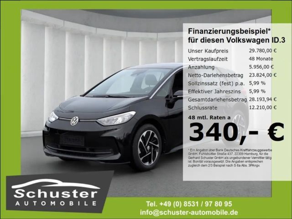 Volkswagen ID.3 2024 Elektrisch