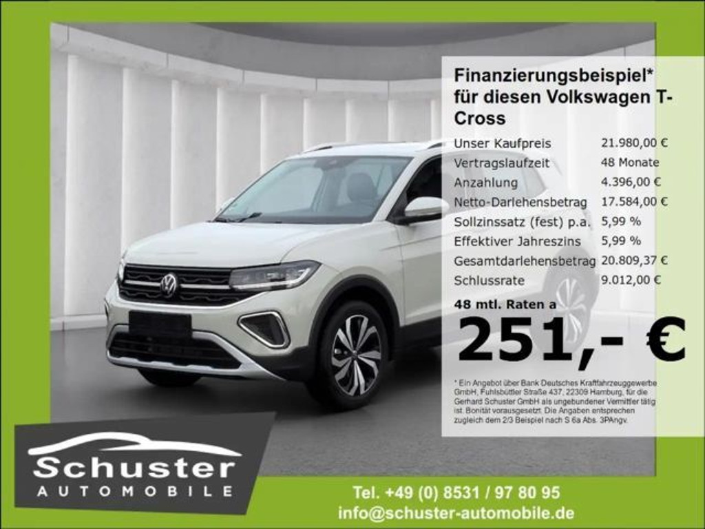 Volkswagen T-Cross 2024 Benzine